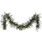 Puleo International 9ftx10in Life-Like 220 Tips Decorated Garland - image 1
