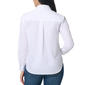 Womens Gloria Vanderbilt Livia Solid Casual Button Down - image 2