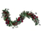 6'' x 12 Dual Plaid and Berries Artificial Christmas Garland - Un - image 1