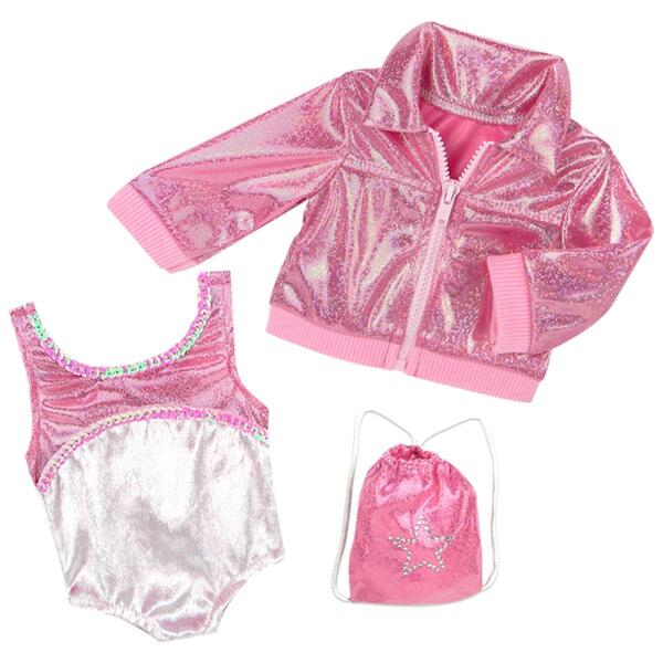 Sophia&#39;s(R) Gymnastics Leotard &amp; Nylon Jacket Set - Pink - image 