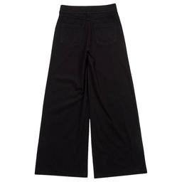 Girls (7-16) Star Ride® Wide Leg Studded Seam Knit Denim Pants