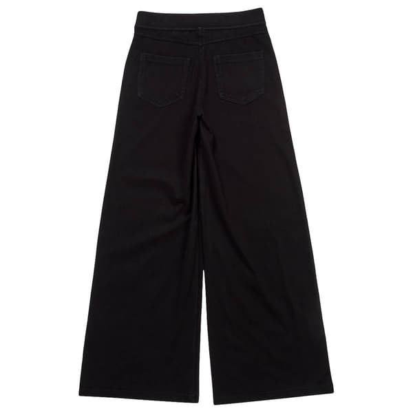 Girls (7-16) Star Ride® Wide Leg Studded Seam Knit Denim Pants