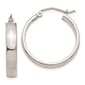 Gold Classics(tm) 10kt. White Gold Polished 23mm Hoop Earring - image 1