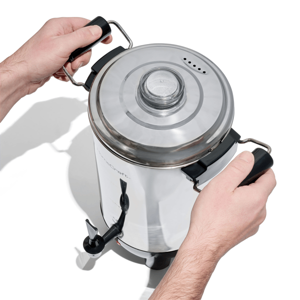 HomeCraft Quick-Brewing 1000-Watt Automatic 30-Cup Coffee Urn