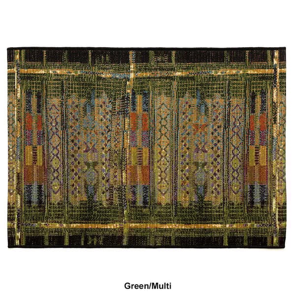 Liora Manne Esencia Tribal Stripe Rectangular Accent Rug