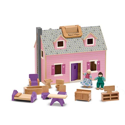 Melissa &amp; Doug(R) Fold &amp; Go Dollhouse - image 