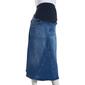 Womens Savi Parker Over The Belly Denim Maternity Skirt - image 1