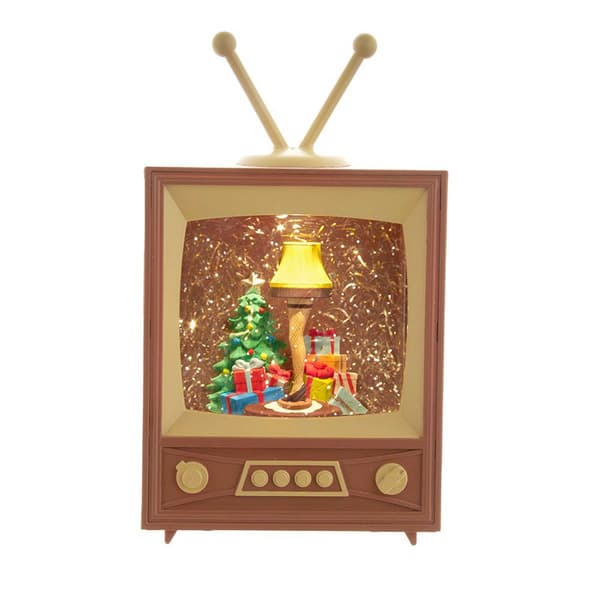 Kurt S. Adler 8.5in. A Christmas Story LED Musical TV Decor - image 