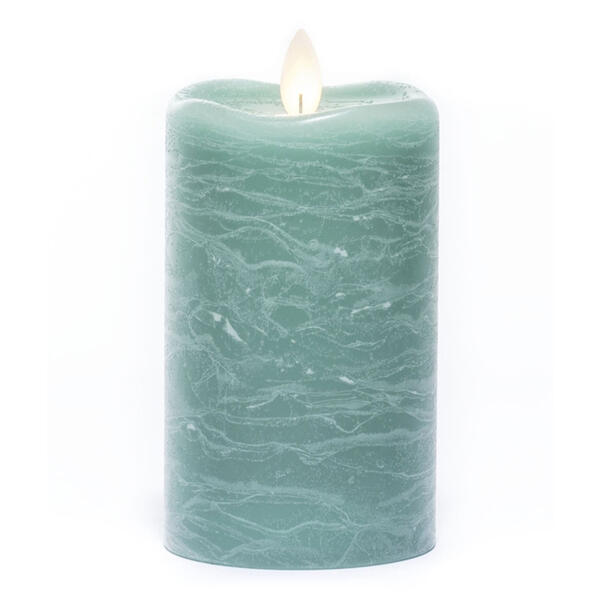 Mirage 3x5 Flameless LED Candle - Green - image 