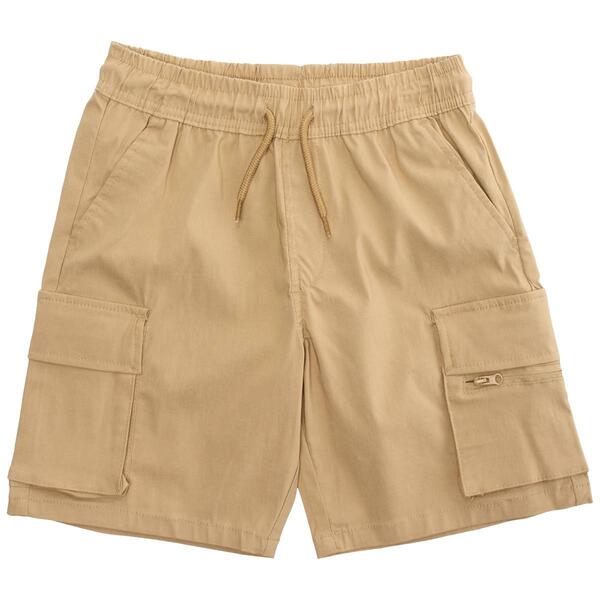 Boys &#40;8-16&#41; Tony Hawk Hybrid Pull-On Solid Cargo Shorts - image 