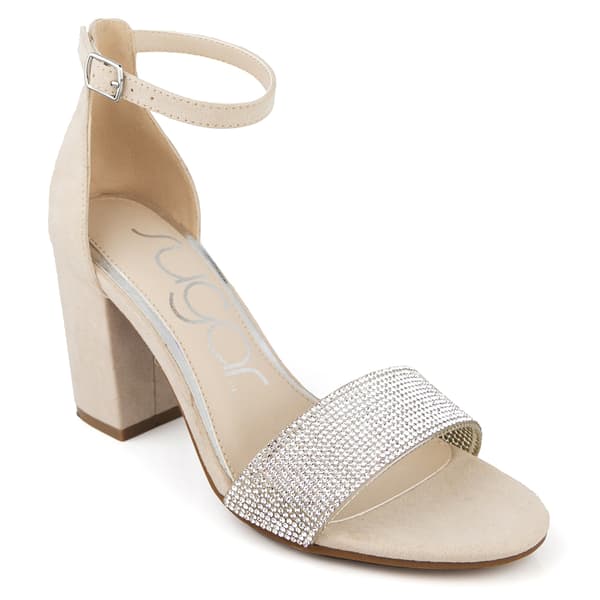 Womens Sugar Machelene Block Heel Slingback Sandals - image 
