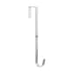 14in. Christmas Metal Wreath Hanger - Silver - image 1