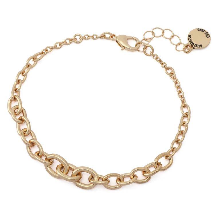 Steve Madden Graduated Chain Link Bracelet