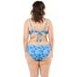 Juniors Plus YMI&#174; Hibiscus 2pc. Bandeau Bikini Swim Set - image 3