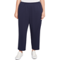 Plus Size Alfred Dunner Classics French Terry Casual Pants- Short - image 1