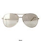 Womens Fantas Eyes Aviator Sunglasses with Mirrored Lens - image 2