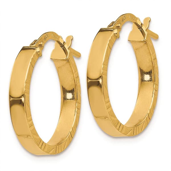 Gold Classics™ 14kt. Polished Gold 20mm Hoop Earrings