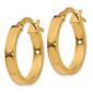 Gold Classics&#8482; 14kt. Polished Gold 20mm Hoop Earrings - image 2