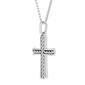 Mens Lynx Stainless Chain Cross Pendant - image 2