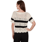 Womens Skye’s the Limit Terra Tropic Pointelle Stich Cardigan - image 2
