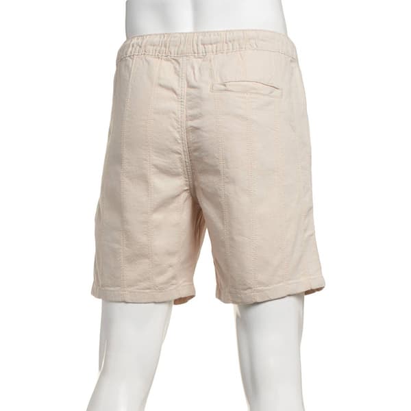 Mens IRON Newport Dobby Summer Solid Perforated Stripes Shorts