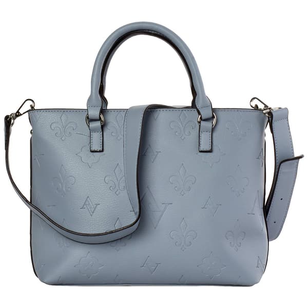 Adrienne Vittadini Embossed Satchel