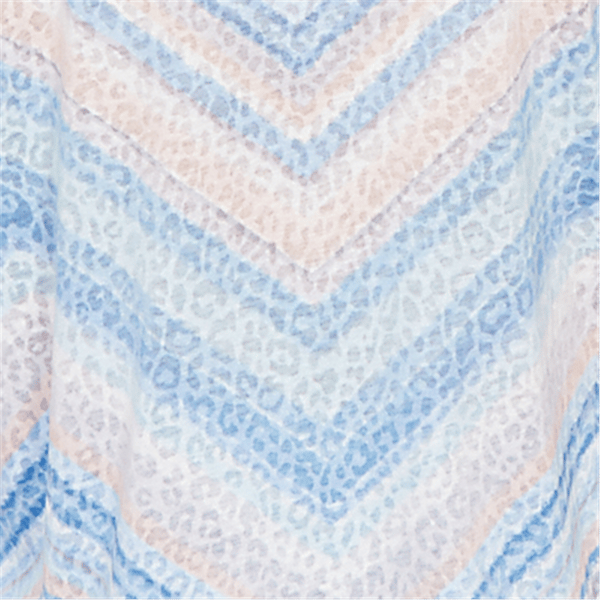 Womens Alfred Dunner St. Augustine Chevron Leopard Blouse