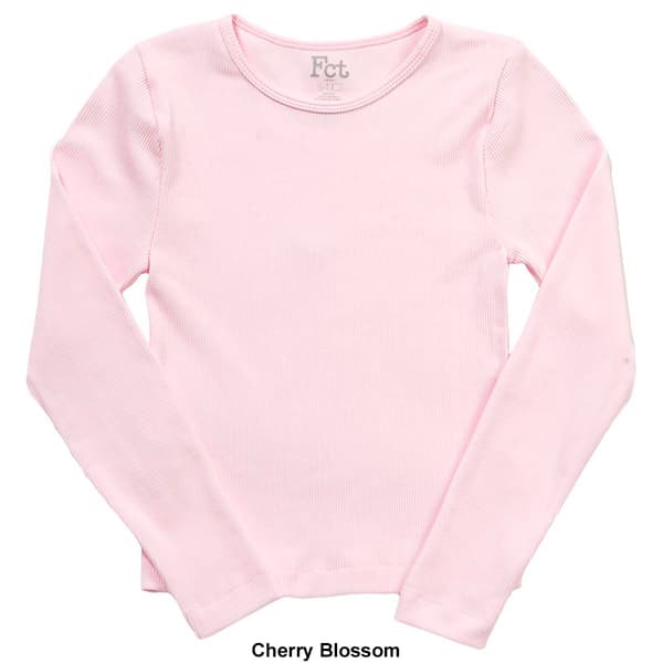 Girls &#40;7-16&#41; Full Circle Trends Long Sleeve Seamless Ribbed Top