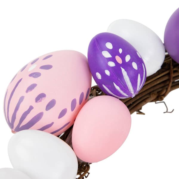 Northlight Seasonal Easter Eggs Spring Wreath