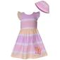 Baby Girl &#40;6-24M&#41; Bonnie Jean Butterfly Dress with Hat - image 1