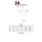 Plus Size 24/7 Comfort Apparel Dolman Empire Waist Cocktail Dress - image 4