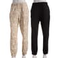 Juniors 2pk. Fleece Lined Boyfriend Joggers - image 1