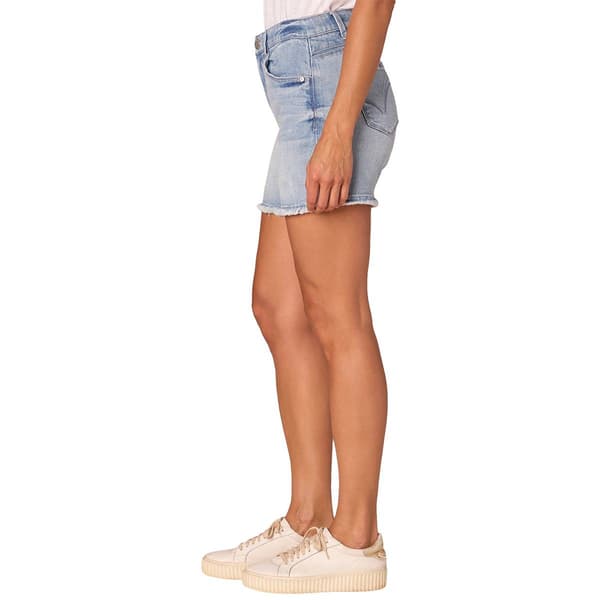 Womens Democracy "Ab"solution® High Rise Clean Finish Fray Shorts