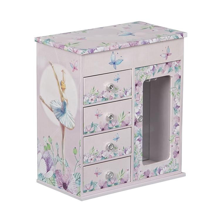 Mele & Co. Liliana Girl's Musical Ballerina Jewelry Box