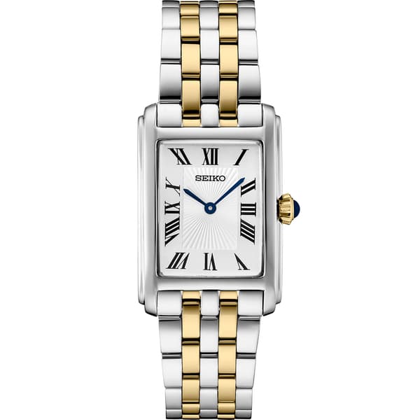 Womens Seiko Two-Tone Essentials Quartz Watch - SWR087 - image 