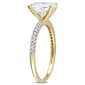 Gemstone Classics™ 14kt. Gold 2ctw. Moissanite Engagement Ring - image 3