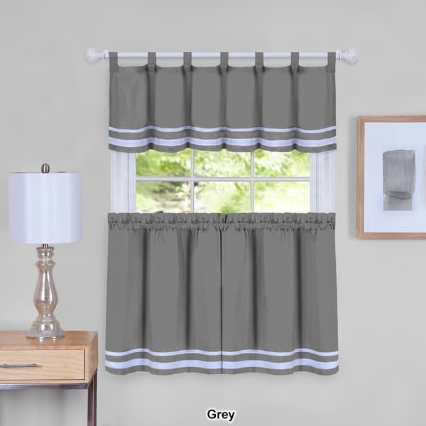 Achim Dakota Kitchen Curtain Set