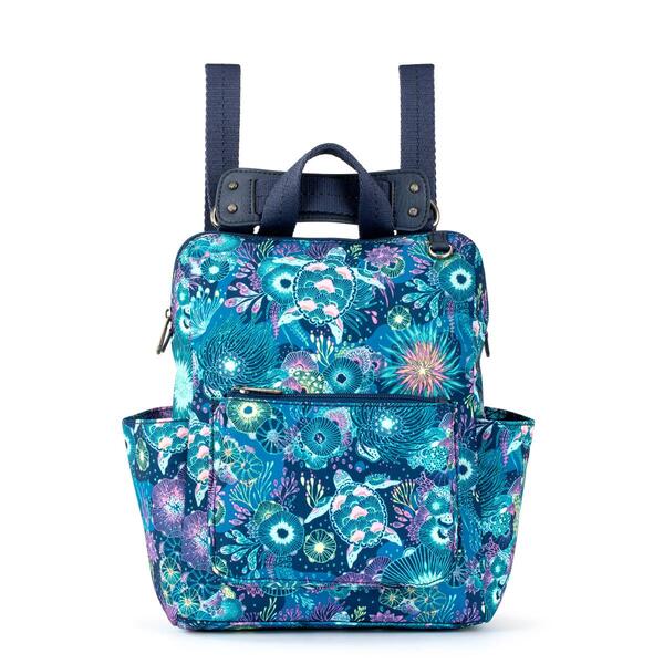 Sakroots Loyola Small Backpack - Royal Blue Sea - image 