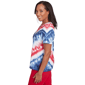 Womens Alfred Dunner Land of the Free Tie Dye American Tee - image 4