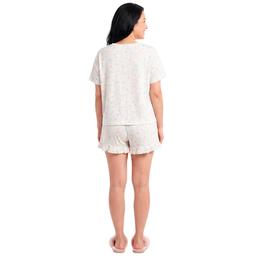 Womens HUE Flamingo Printed Oversize Pajama Set