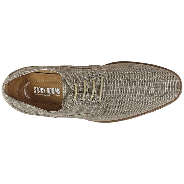 Mens Stacy Adams Eli Plain Toe Canvas Oxfords