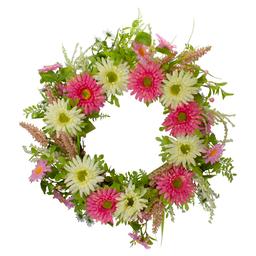 Northlight Seasonal Artificial Chrysanthemum & Berry Wreath