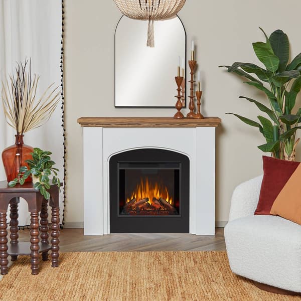 Real Flame Anika Mantel Electric Fireplace