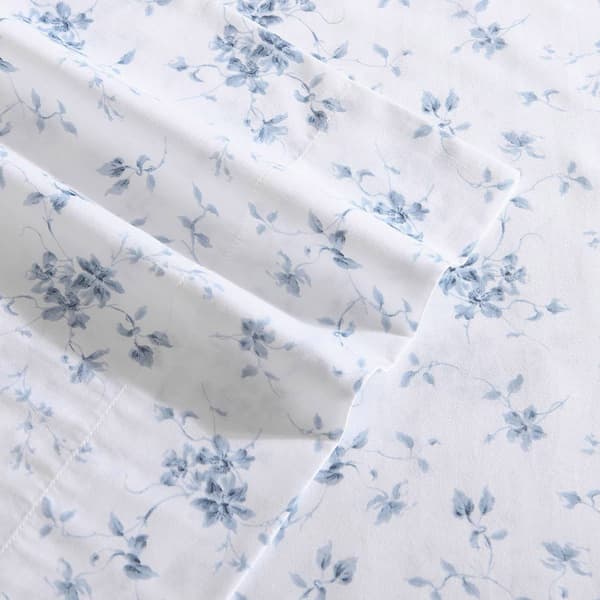 Laura Ashley Garden Muse 100% Cotton Sateen Sheet Set
