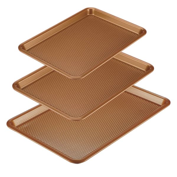 Ayesha Curry&#8482; Bakeware Nonstick 3-Piece Cookie Pan Set