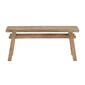 9th & Pike&#40;R&#41; Brown Mahogany Rustic Bench - image 1