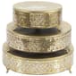 9th & Pike&#174; Metal & Glass Mosaic Tiered Cake Stand - image 6