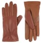 Womens Isotoner Leather & Fleece Gloves - image 1