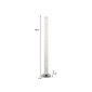 HomeRoots 49in. White Column LED Floor Lamp with Acrylic Shade - image 4
