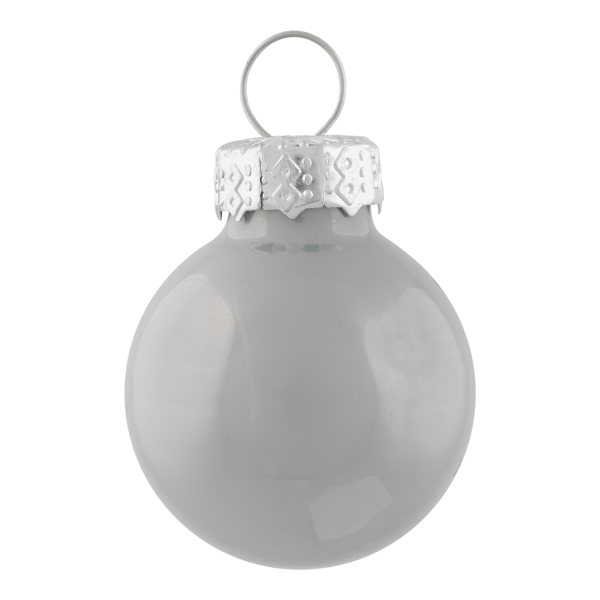 Northlight 24pc. White Mini Christmas Glass Ball Ornaments